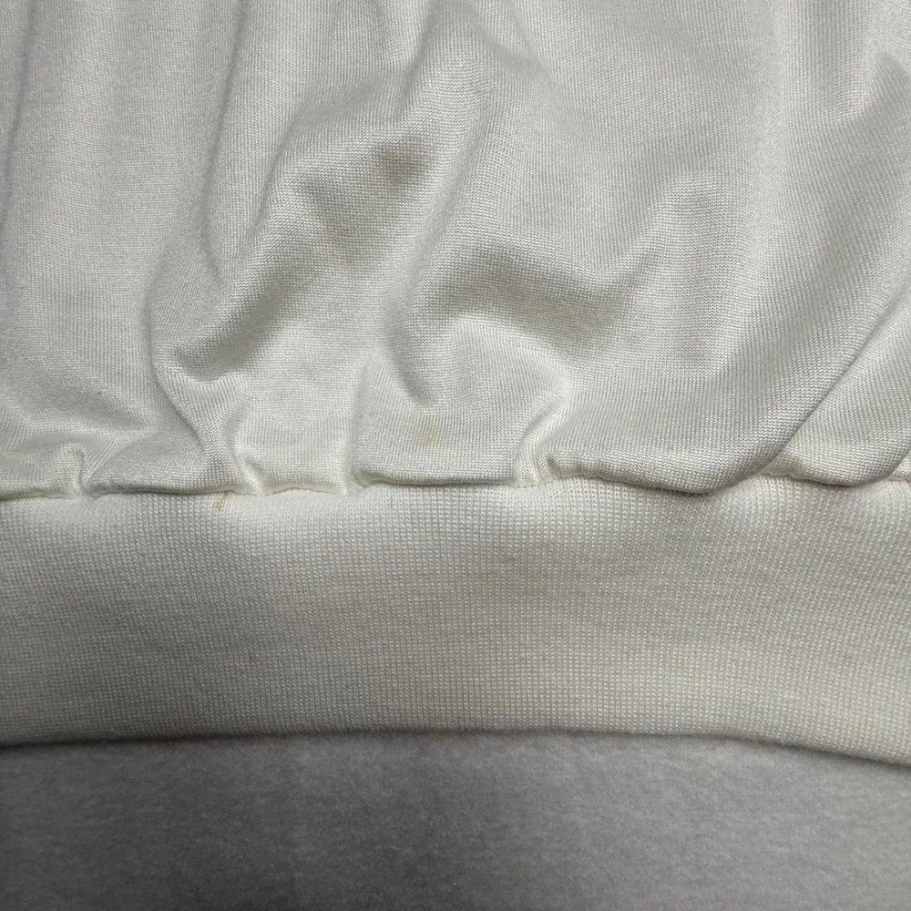 Vintage‎ Idletime Mens White Short Sleeve Polo Shirt L Golf Casual